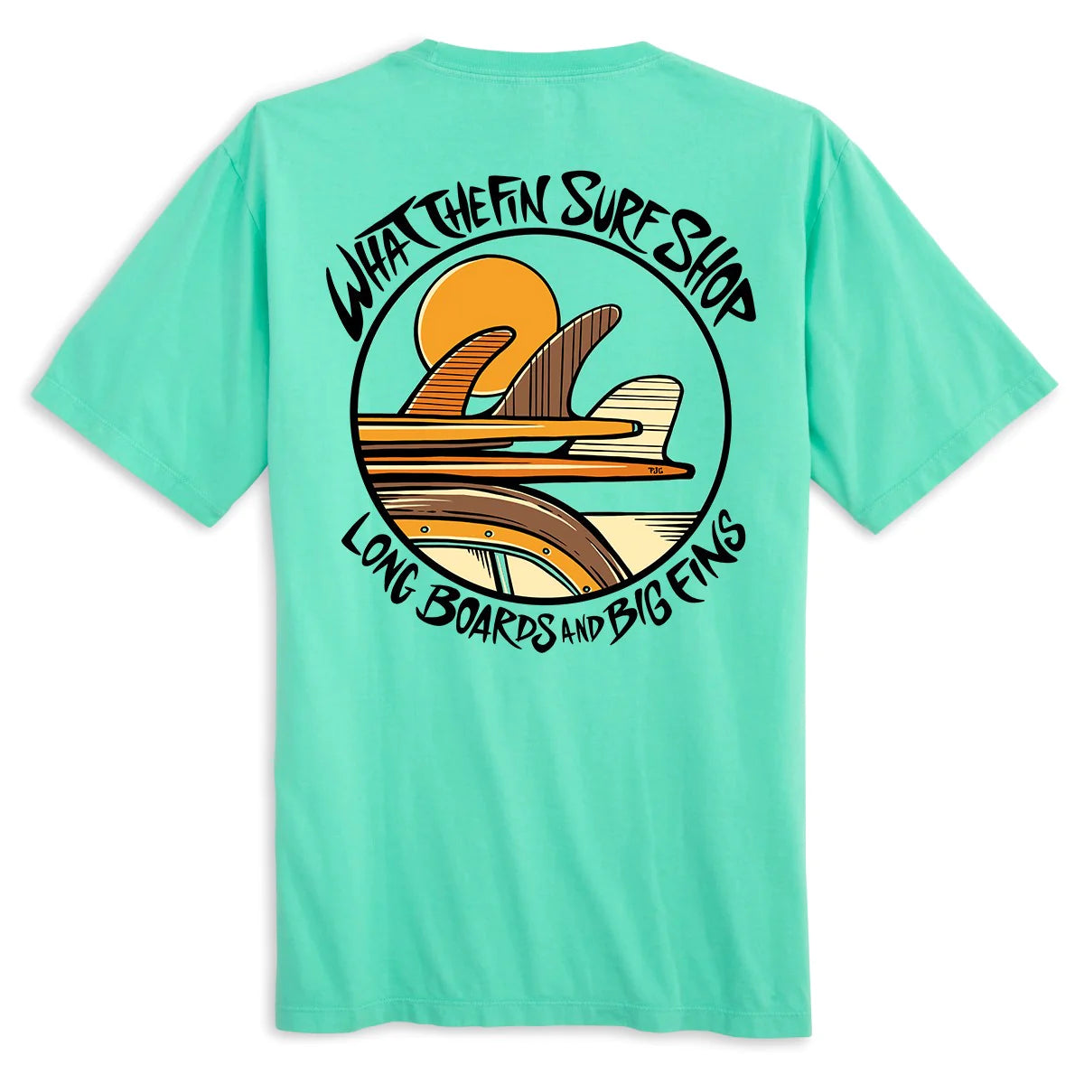 What The Fin Big Fins Cotton Tee