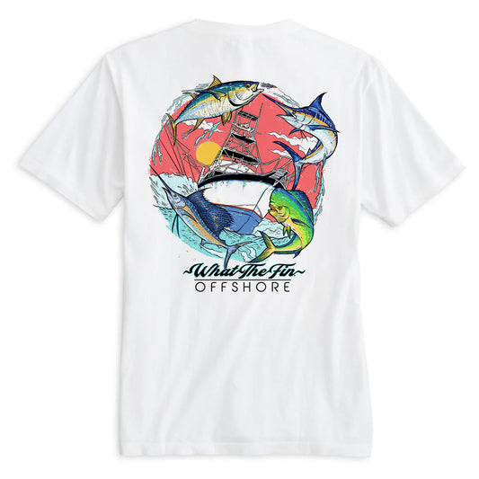What The Fin Offshore cotton Tee