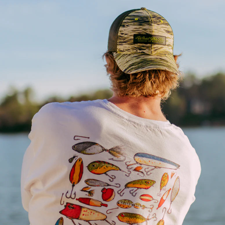 What The Fin NEW Lures Cotton Tee
