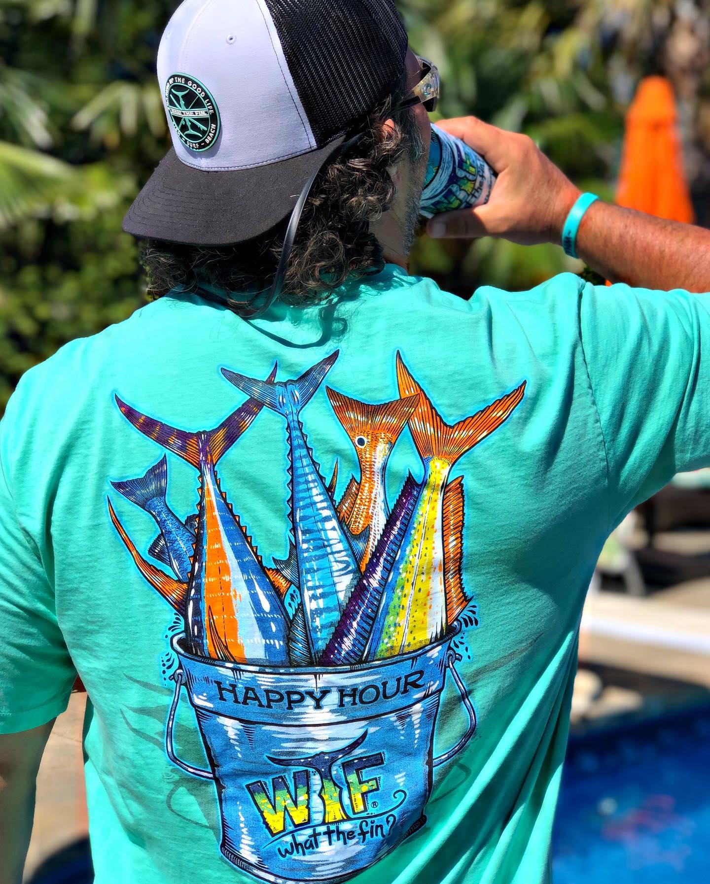 what the fin Happy Hour Cotton Tee